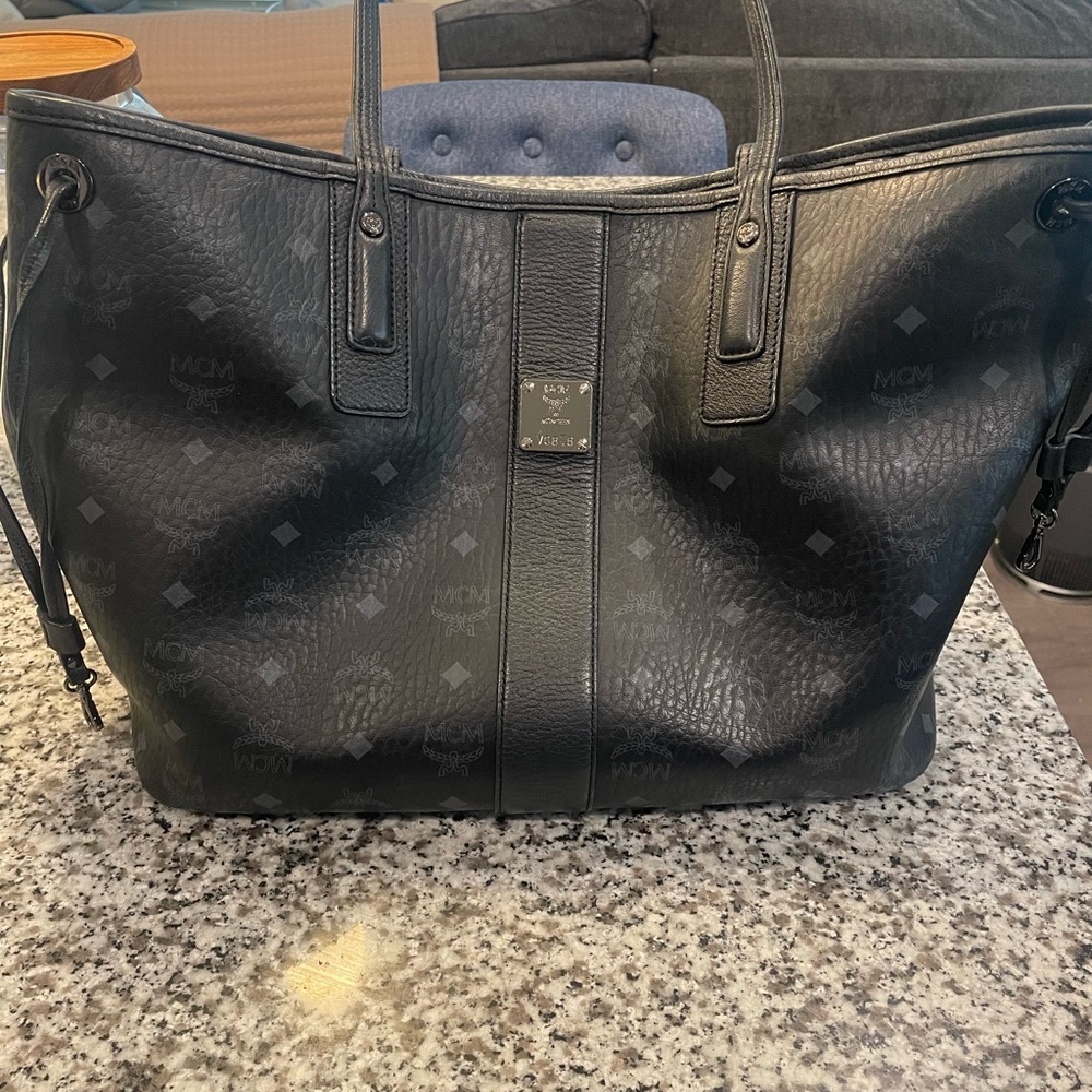 MCM Black Tote Bag